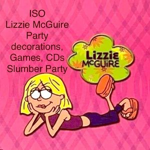 ISO Lizzie McGuire party supplies sleepover items
